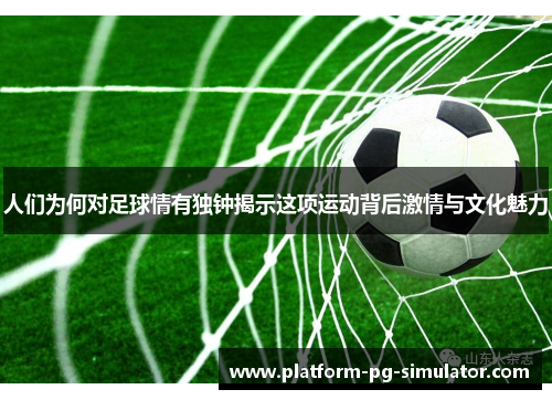 人们为何对足球情有独钟揭示这项运动背后激情与文化魅力 人们为何对足球情有独钟揭示这项运动背后激情与文化魅力