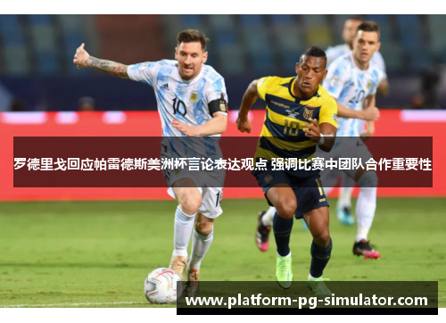 罗德里戈回应帕雷德斯美洲杯言论表达观点 强调比赛中团队合作重要性 罗德里戈回应帕雷德斯美洲杯言论表达观点 强调比赛中团队合作重要性