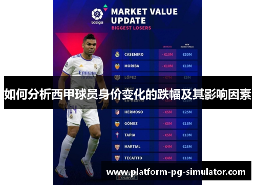 如何分析西甲球员身价变化的跌幅及其影响因素